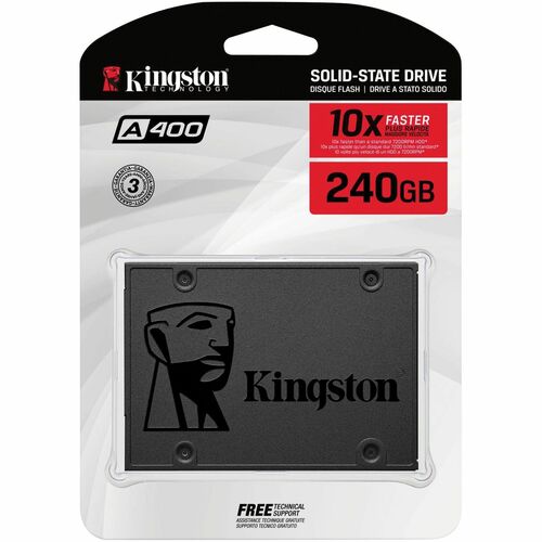 SSD KINGSTON 2.5  240GB A400 SA TA III LT 500MBS GR 350MBS