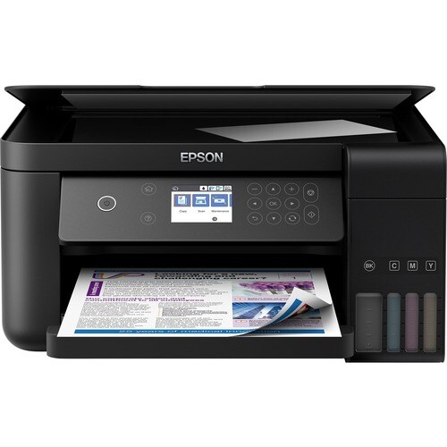 Epson Expression ET-3700 Wireless Inkjet Multifunction Printer - Colour - Copier/Printer/Scanner - 4800 x 1200 dpi Print -