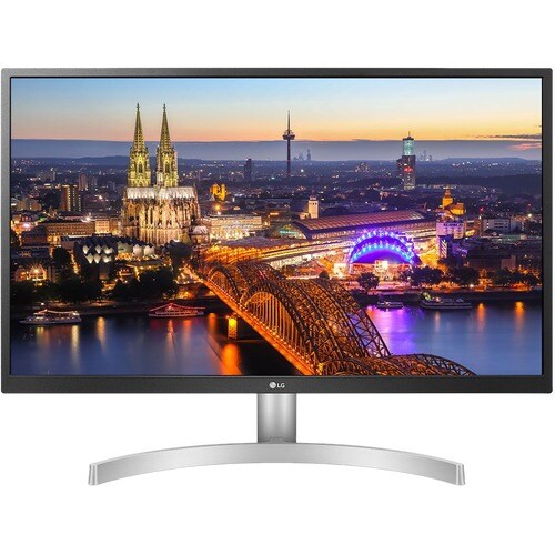 Monitor de juego LCD LG 27UL500-W 68,6 cm (27") 4K UHD LED - 16:9 - 685,80 mm Class - 3840 x 2160 - 1.07 Miles de Millones