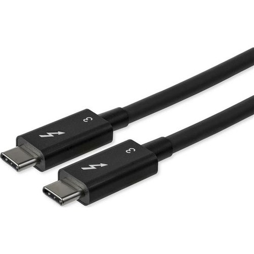 StarTech.com 80 cm Thunderbolt 3 Data Transfer Cable for Notebook, MacBook, Chromebook, Peripheral Device, Docking Station