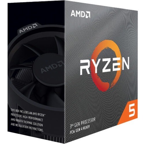 AMD Ryzen 5 3600 Hexa-core (6 Core) 3.60 GHz Processor - Retail Pack - 32 MB L3 Cache - 3 MB L2 Cache - 64-bit Processing 