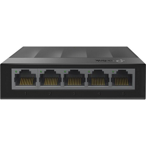 TP-Link LiteWave LS1005G 5 Ports Ethernet Switch - Gigabit Ethernet - 10/100/1000Base-T - 2 Layer Supported - Power Adapte