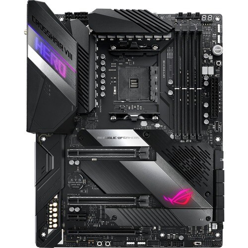 Asus ROG Crosshair VIII Hero Desktop Motherboard - AMD Chipset - Socket AM4 - ATX - 128 GB DDR4 SDRAM Maximum RAM - DIMM, 