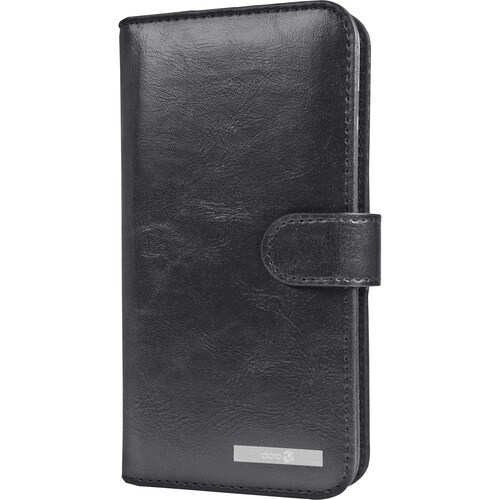 Doro Carrying Case (Wallet) Doro Smartphone - Black - Knock Resistant, Bump Resistant, Scratch Resistant