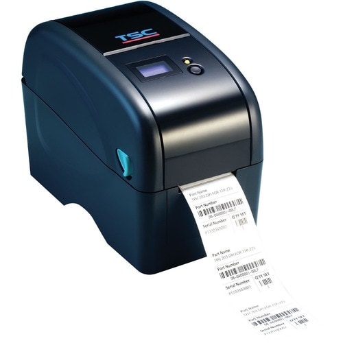 TSC Printers TTP-225 Desktop Direct Thermal/Thermal Transfer Printer - Monochrome - Label Print - USB - Serial - 2286 mm P