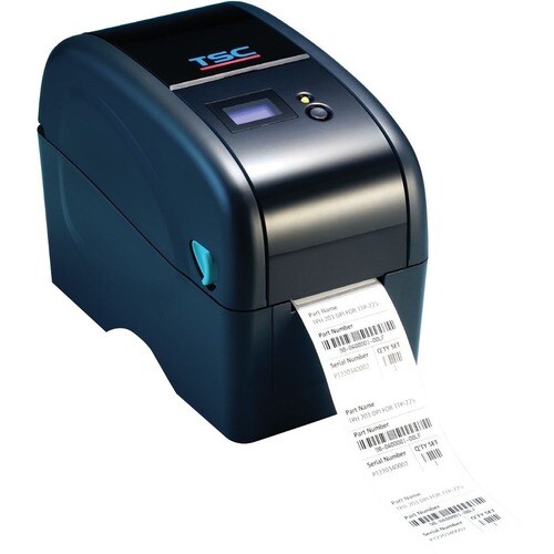 TSC Printers TTP-225 Desktop Direct Thermal/Thermal Transfer Printer - Monochrome - Label Print - USB - Serial - 2286 mm P