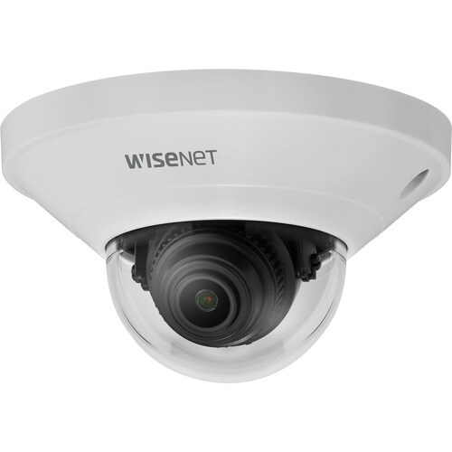 Wisenet QND-6011 2 Megapixel Indoor HD Network Camera - Dome - H.264, MJPEG, H.265 - 1920 x 1080 Fixed Lens - CMOS - Wall 