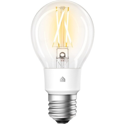 Kasa Smart LED Filament Light Bulb - 7 W - 230 V AC - 800 lm - A60 Size - Soft White Light Color - E27 Base - 2700°K Color
