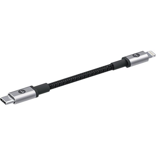 Mophie Charging Cable - For iPad, iPhone - 5 V DC - Black - 1 m Cord Length - 1
