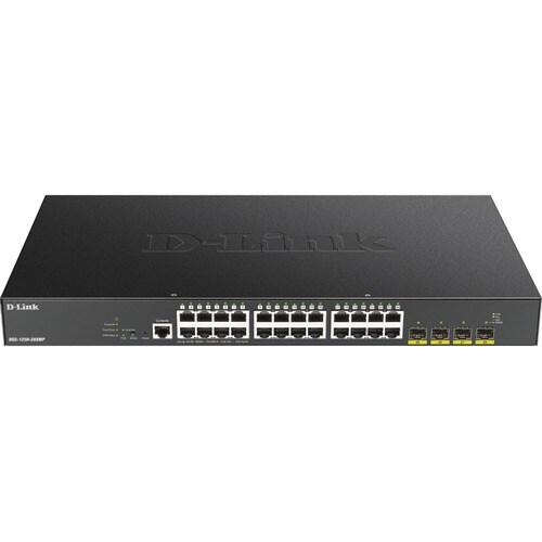 Conmutador Ethernet D-Link DGS-1250 DGS-1250-28XMP 28 Puertos Gestionable - Gigabit Ethernet - 1000Base-T - 3 Capa compati