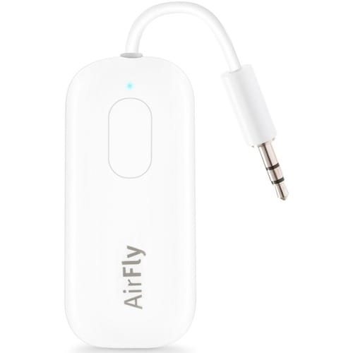 Twelve South AirFly Pro | Wireless transmitter/ receiver with audio sharing for up to 2 AirPods /wireless headphones to an