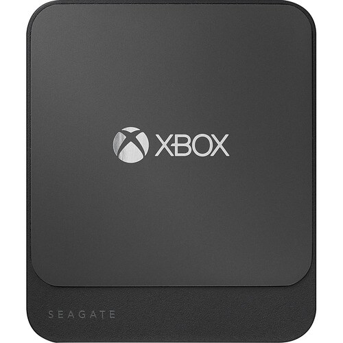 Seagate Game Drive STHB500401 500 GB Portable Solid State Drive - External - Black - USB 3.0