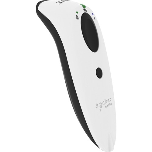 Socket Mobile SocketScan S700 Handheld Barcode Scanner - Wireless Connectivity - White - 1D - Imager - Bluetooth