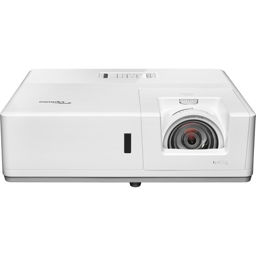 Optoma ProScene ZU606TST-W 3D Ready Short Throw DLP Projector - 16:10 - White - 1920 x 1200 - Front, Ceiling, Rear - 1080p