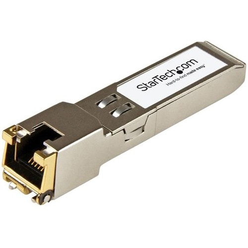 StarTech.com 10070H-ST SFP (mini-GBIC) - 1 x RJ-45 1000Base-T LAN - For Data Networking - Twisted PairGigabit Ethernet - 1