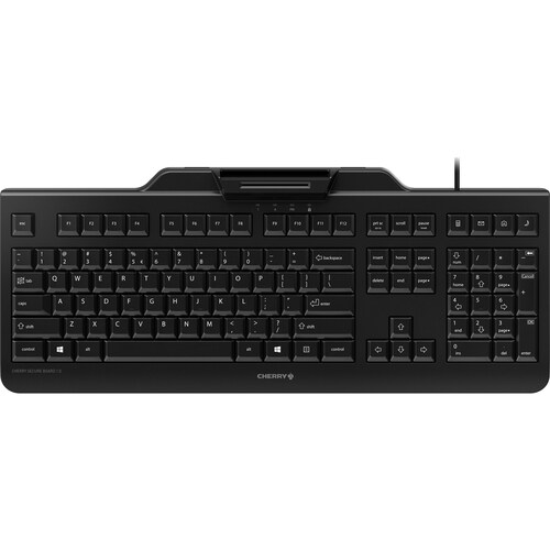 CHERRY SECURE BOARD 1.0 Keyboard - Cable Connectivity - USB Interface - 104 Key - Thin Client - Windows, Linux, PC - LPK K