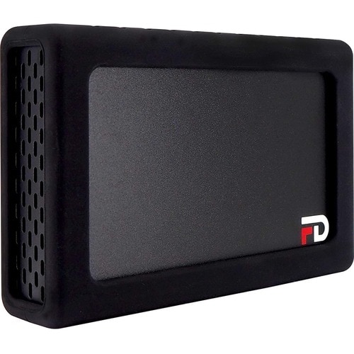 Fantom Drives FD DUO - Portable 2 Bay SSD RAID Enclosure Silicone Bumper Add-On - Black - (DMR000ERB) - DUO Portable SSD R