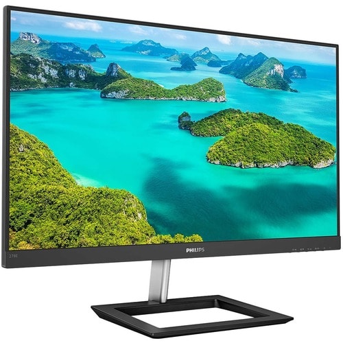 Philips 278E1A 68.6 cm (27") 4K UHD WLED LCD Monitor - 16:9 - Textured Black - 27" Class - In-plane Switching (IPS) Techno