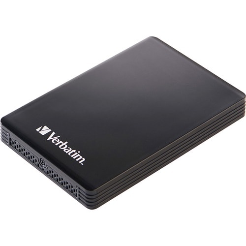 Verbatim 128GB Vx460 External SSD, USB 3.1 Gen 1 - Black - Notebook Device Supported - USB 3.1 (Gen 1) - 2 Year Warranty -