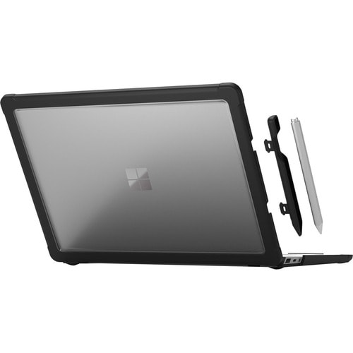 STM Goods DUX for Surface Laptop 3 - For Microsoft Notebook, Stylus - Transparent, Black - Thermoplastic Polyurethane (TPU)