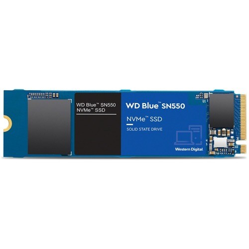 WD Blue SN550 WDS250G2B0C 250 GB Solid State Drive - M.2 2280 Internal - PCI Express NVMe (PCI Express NVMe 3.0 x4) - Desk