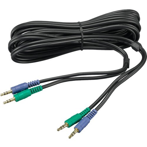 Yamaha YVC330 Daisy Chain Cable - 9.84 ft Mini-phone Audio Cable for Audio Device, Speakerphone - First End: 2 x Mini-phon