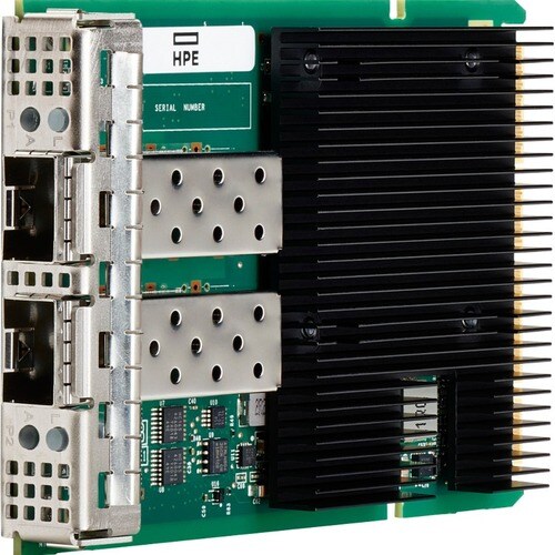 HPE Ethernet 10Gb 2-port SFP+ QL41132HQCU OCP3 Adapter - PCI Express 3.0 x8 - 2 Port(s) - Optical Fiber - 10GBase-X - Plug