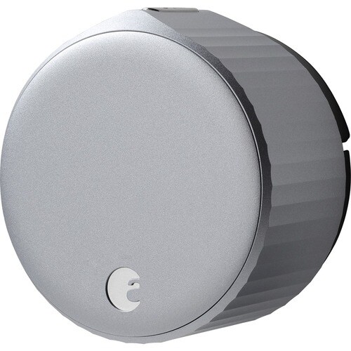August Wi-Fi Smart Lock - Wireless LAN - Bluetooth - Silver