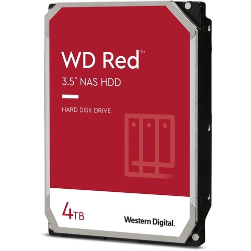 Western Digital Red WD40EFAX 4 TB Hard Drive - 3.5" Internal - SATA (SATA/600) - Storage System Device Supported - 5400rpm