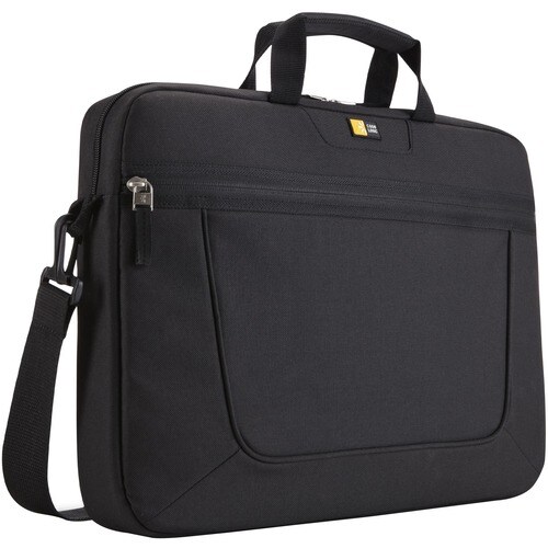 Case Logic VNAI-215 BLACK Carrying Case for 39.6 cm (15.6") Notebook - Black - Anti-slip Shoulder Pad - Polyester - Handle