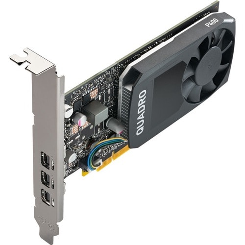 Scheda video PNY NVIDIA Quadro P400 - 2 GB GDDR5 - Low-profile - 64 bit Ampiezza bus - PCI Express 3.0 x16 - DisplayPort