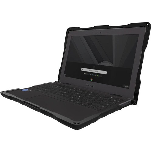 Gumdrop DropTech for ASUS Chromebook C204EE - For Asus Chromebook - Black - Shock Resistant, Drop Resistant - Thermoplasti