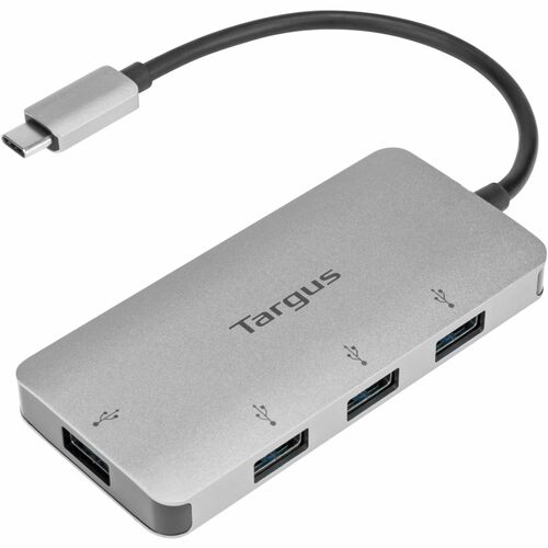 Targus USB-C to 4-Port USB-A Hub - USB Type C - External - 4 USB Port(s) - 4 USB 3.0 Port(s) - PC, Mac, Chrome