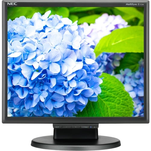 NEC Display E172M-BK 17" SXGA LED LCD Monitor - 5:4 - Black - 17" Class - Twisted nematic (TN) - 1280 x 1024 - 16.7 Millio