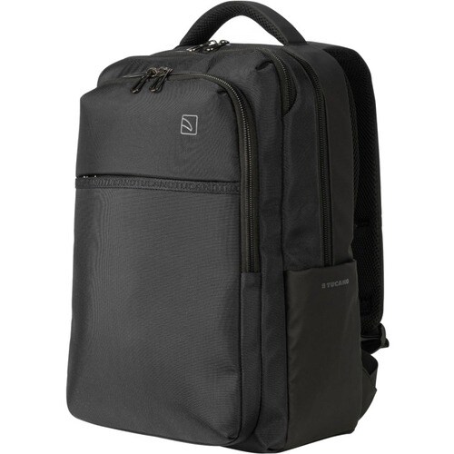 Tucano Marte Gravity Carrying Case (Backpack) for 15.6" to 16" Apple MacBook Pro, Notebook - Black - Fabric, Elastic Strap