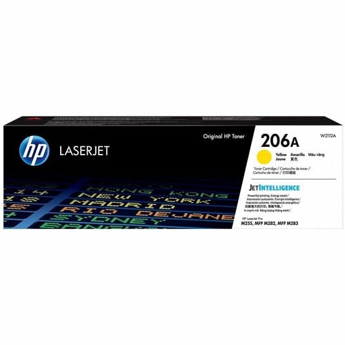 HP 206A YELLOW TONER - APPROX 1.25K PAGES - FOR M283, M255 PRINTERS