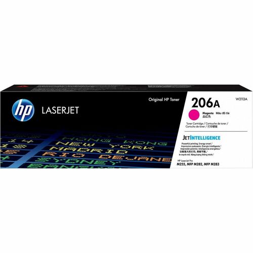 HP W2113A, 206A, Magenta Original Laser Toner Cartridge, Up to 1250 Yield