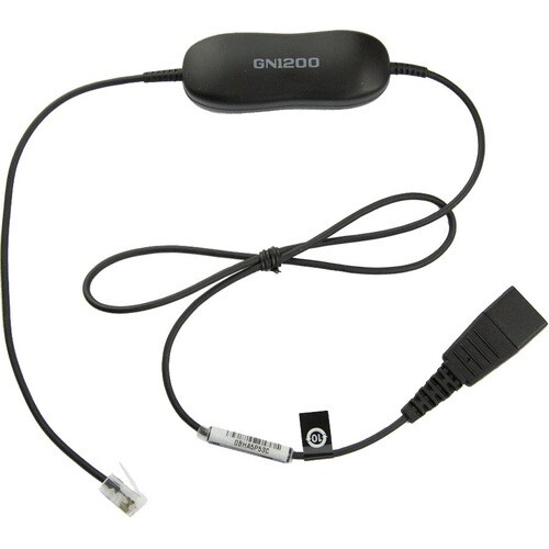 Jabra GN1200 50.80 cm Data Transfer Cable - RJ-9 Male Phone