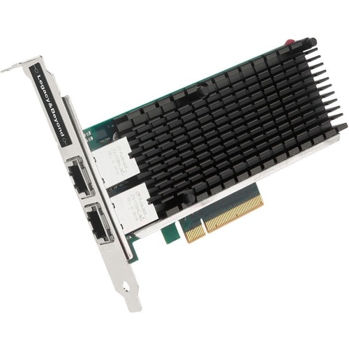SIIG Dual Port 10G Ethernet Network PCI Express - PCI Express 2.1 x8 - 2 Port(s) - 2 - Twisted Pair - 10GBase-T - Plug-in 