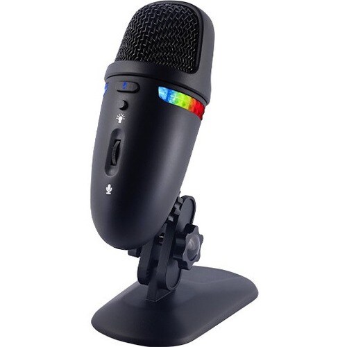 Cyber Acoustics Teton CVL-2009 Wired Microphone - Cardioid, Omni-directional - Desktop, Stand Mountable - USB