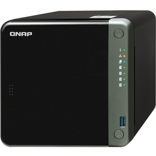 QNAP TS-453D-4G 4 x Total Bays SAN/NAS Storage System - 4 GB Flash Memory Capacity - Intel Celeron J4125 Quad-core (4 Core