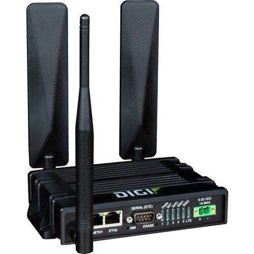 Digi IX20 Wi-Fi 5 IEEE 802.11ac 2 SIM Cellular, Ethernet Modem/Wireless Router - 4G - GSM 850, GSM 900, GSM 1800, GSM 1900