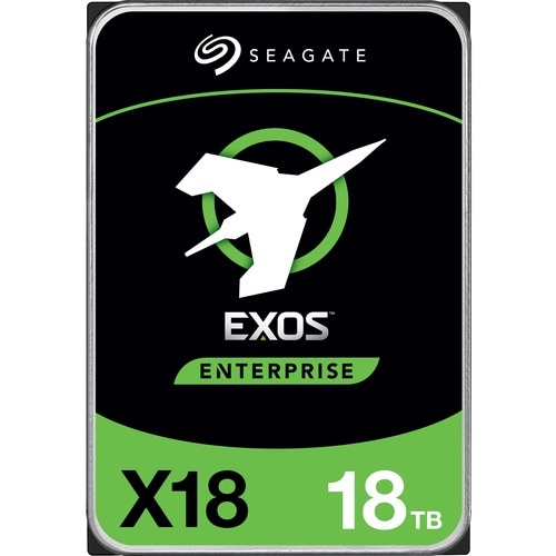 Seagate Exos X18 ST18000NM004J 18 TB Hard Drive - Internal - SAS (12Gb/s SAS) - Storage System, Video Surveillance System 