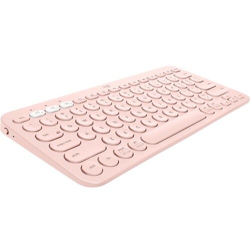 Tastiera Logitech K380Wireless Connettività - Italiano - Rosa - Forbici Keyswitch - Bluetooth - 10 m - Computer portatile,