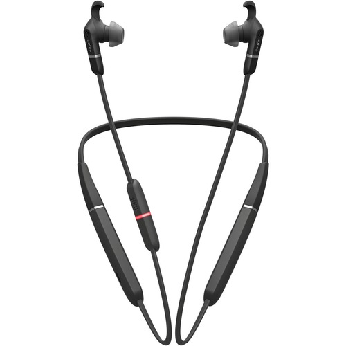 Jabra EVOLVE 65e MS Wireless Behind-the-neck, Earbud Stereo Earset - Binaural - In-ear - 3000 cm - Bluetooth - 20 Hz to 20