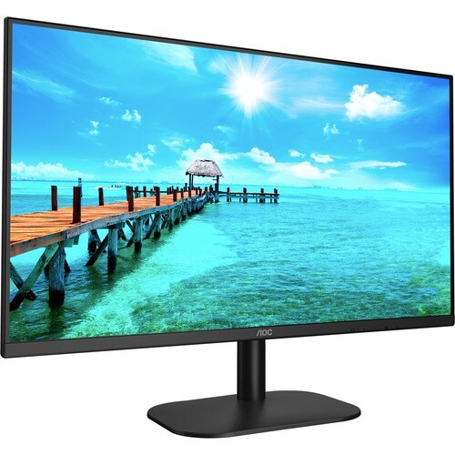AOC 27B2H 68.6 cm (27") Full HD WLED LCD Monitor - 16:9 - Black - 685.80 mm Class - In-plane Switching (IPS) Technology - 