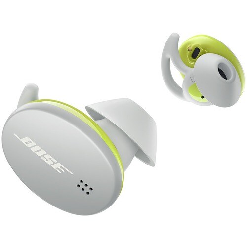 Bose Sport Earbuds - Stereo - True Wireless - Bluetooth - 30 ft - Earbud - Binaural - In-ear - Glacier White