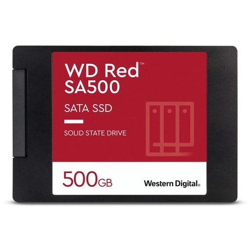 WD Red WDS500G1R0A 500 GB Solid State Drive - 2.5" Internal - SATA (SATA/600) - 350 TB TBW - 560 MB/s Maximum Read Transfe