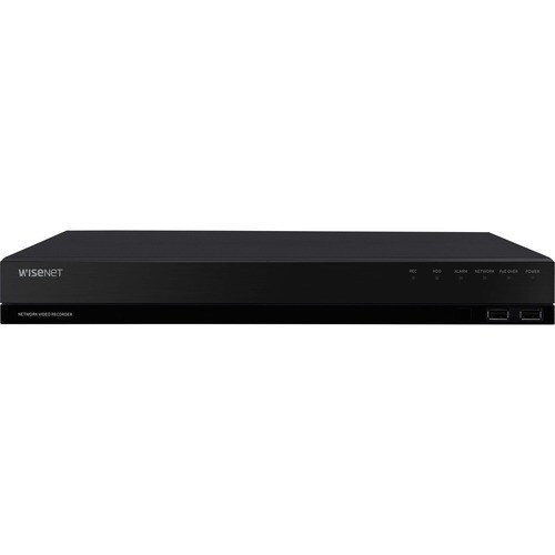 Wisenet 8 Channel WAVE PoE+ NVR - 2 TB HDD - Network Video Recorder - HDMI