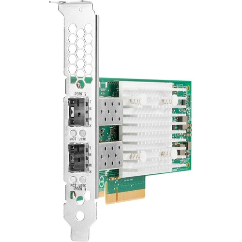 HPE Broadcom BCM57412 Ethernet 10Gb 2-port SFP+ Adapter for HPE - PCI Express 3.0 x8 - 1.25 GB/s Data Transfer Rate - 2 Po